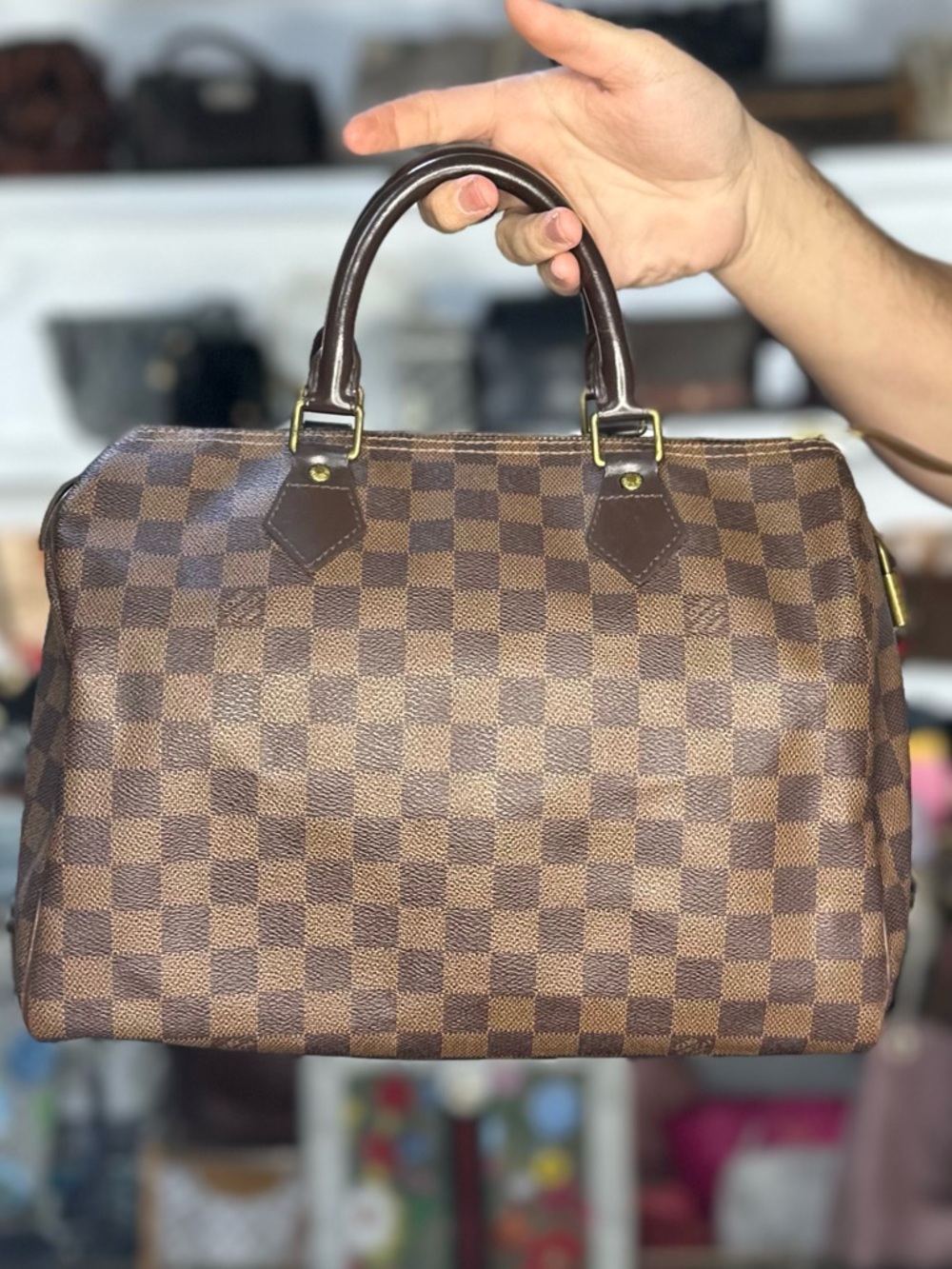 LV DAMIER EBENE SPEEDY 30